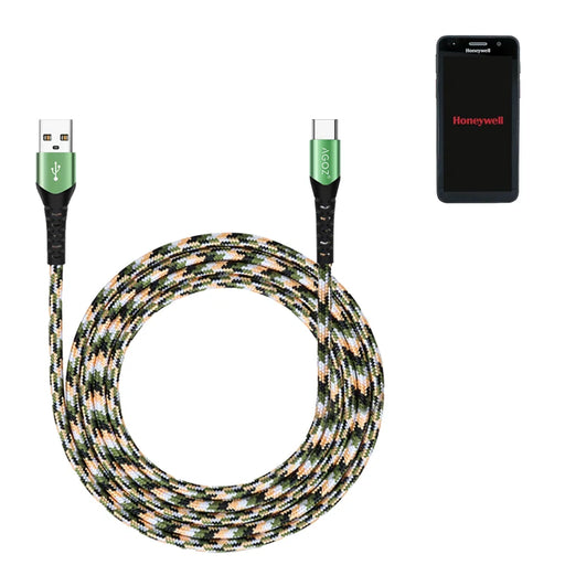 USB-C Fast Charger Cable for Honeywell Barcode Scanners