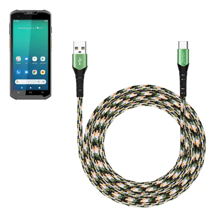 USB-C Fast Charger Cable for Newland MT93 Mobile Computer