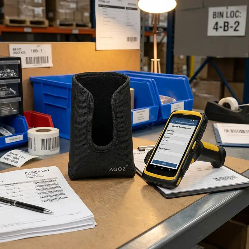 Fit and Function for CipherLab Trigger-Handle Scanner Holster