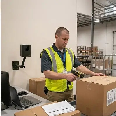 Set Up CipherLab Scan Points for Shared Work Areas