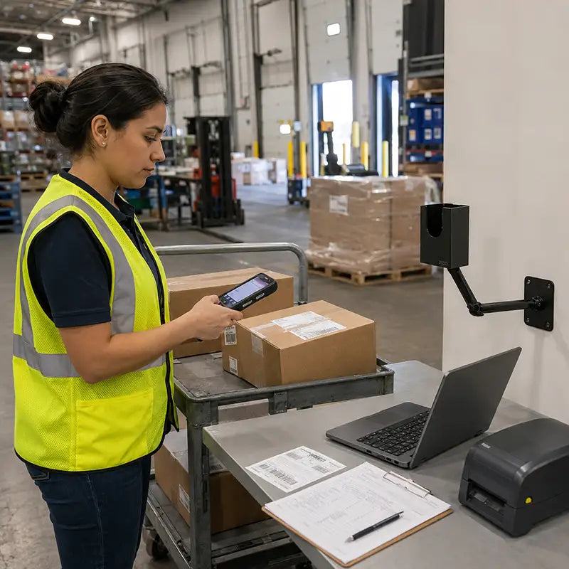 Organize Zebra Scan Stations for Repeated Workflows