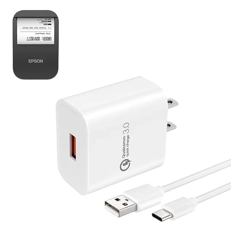 Wall Charger for Epson Mobilink TM-P20II Mobile Printer