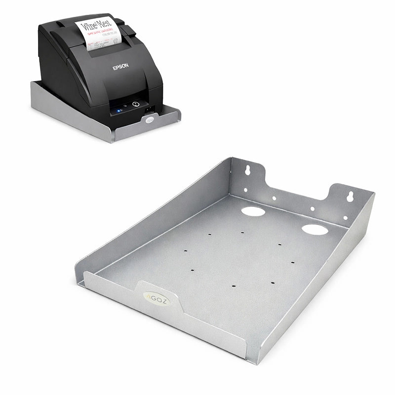 Wall Mounted Epson TM-T88VI Kitchen Printer Shelf | AgozTech