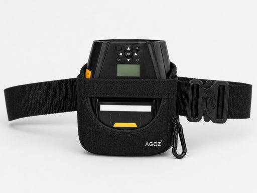Zebra Mobile printer holster by AgozTech with adjustable waist belt