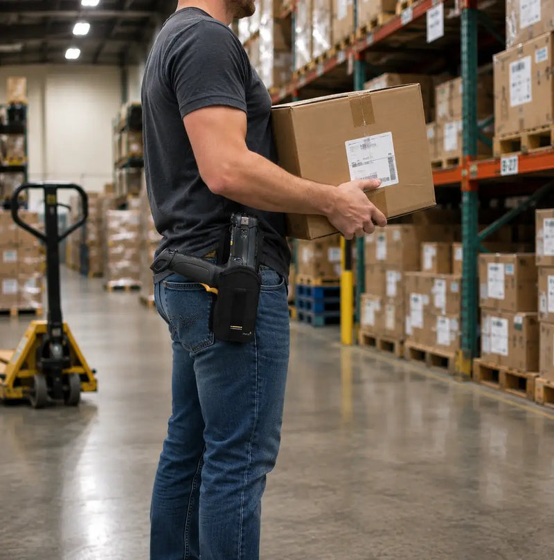 Control Zebra Trigger-Handle Scanner Carry During Active Work