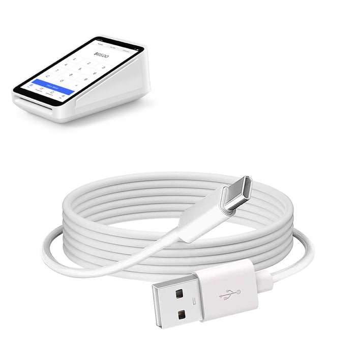 USB-A to USB-C Charging Cable for Square Terminal POS
