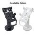 AgozTech swivel and tilt POS countertop stand available in black and white finishes for Toast Go 3 handheld terminal