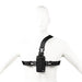 AgozTech chest harness pouch for Guardian RFID Spartan 3 displayed on a mannequin to show front body placement and strap fit