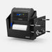 Agoz metal forklift holder with Citizen mobile printer and bracket mounting system on a white background