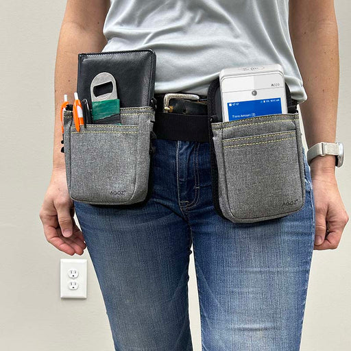 Double Pouch Waistbelt for PAX Handheld POS