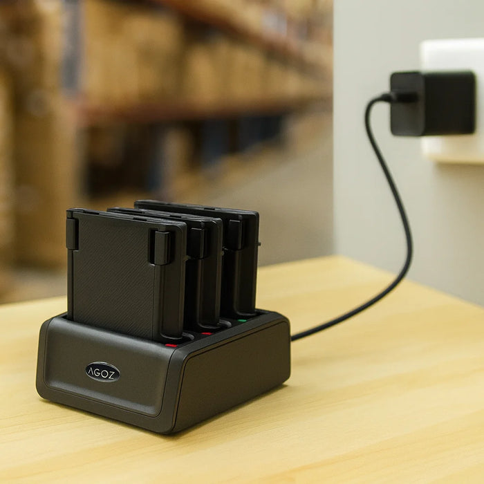 4-Slot Zebra TC70 / TC70x Battery Charger Cradle