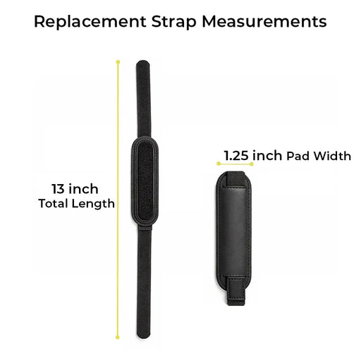 Leather Hand Strap Replacement for Zebra Handheld Scanner - AgozTech