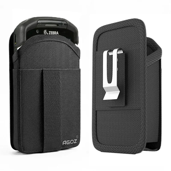 Zebra TC77 Mobile Scanner Computer Holster with Military-Grade Belt Clip and Loop | Agoz