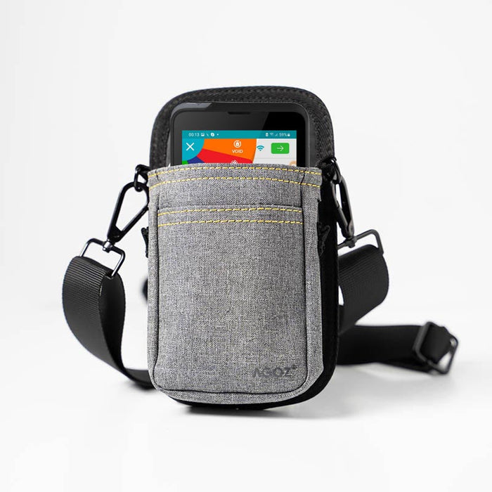 Rugged Dejavoo Mobile POS Holster with Crossbody Sling - AgozTech