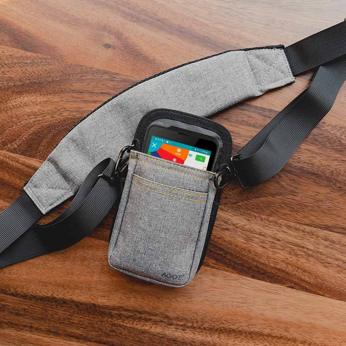 Rugged Dejavoo Mobile POS Holster with Crossbody Sling - AgozTech
