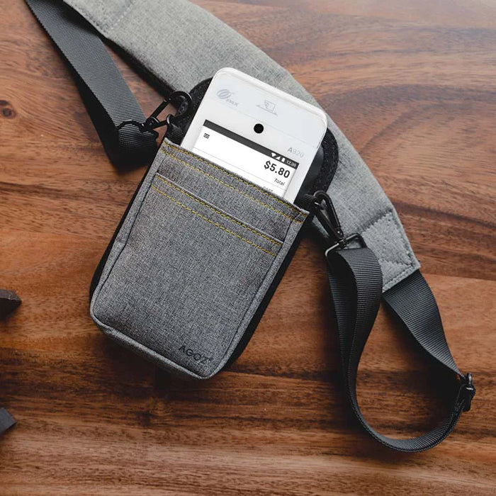 thumbnail image 2 of PAX A920 Payment Pouch With Sling & Metal Clip - Heavy Duty Carrying Case For Clover Flex, Square, Toast POS 2 of 9