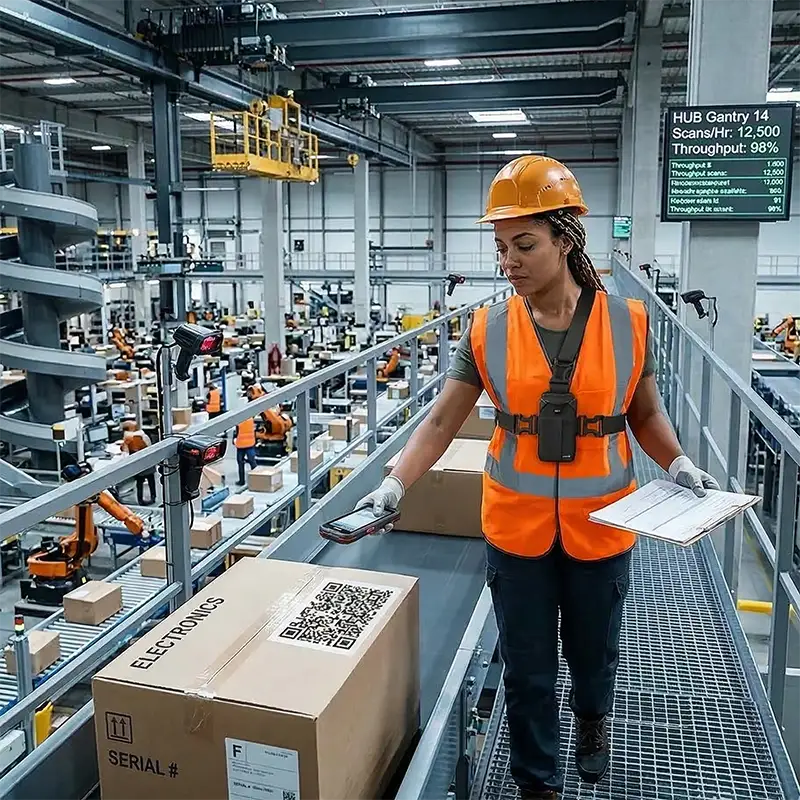 Chest Harness Holster for Honeywell Handheld Barcode Scanners