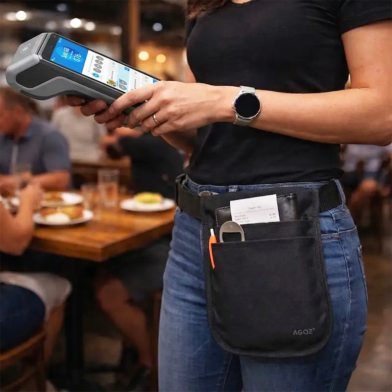 Ingenico Mobile POS Terminal Server Apron with Secure Pocket