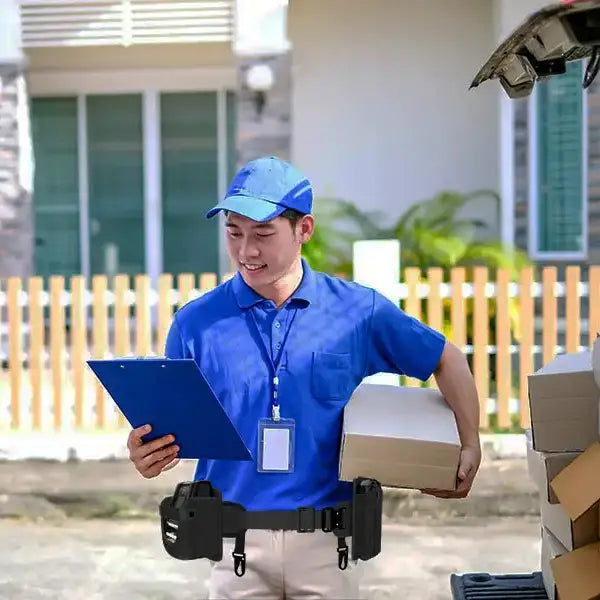 TSC Alpha-40L Mobile Printer Waist Belt with Scanner Holster