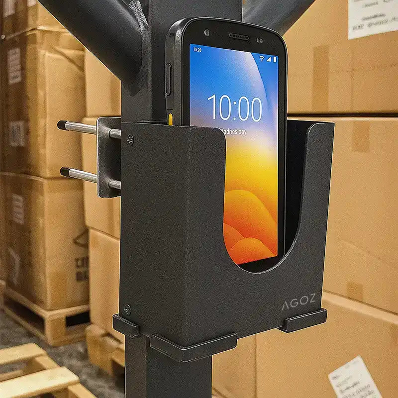 Zebra Barcode Scanner Metal Forklift Mount Holder