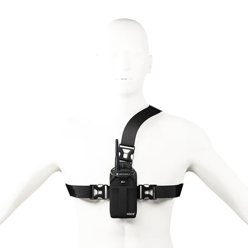 Universal Radio Chest Harness for Loading Dock Workers