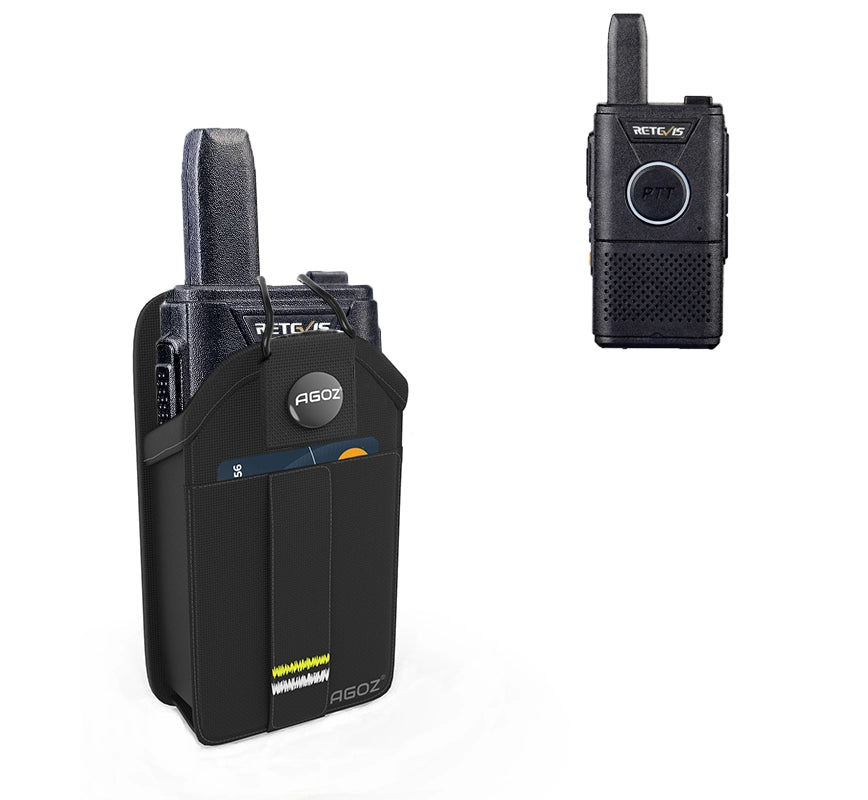 【G-Rap】 R.B.D. - Resurrect Your Radio Durable Retevis Radio Holster with Snap Closure