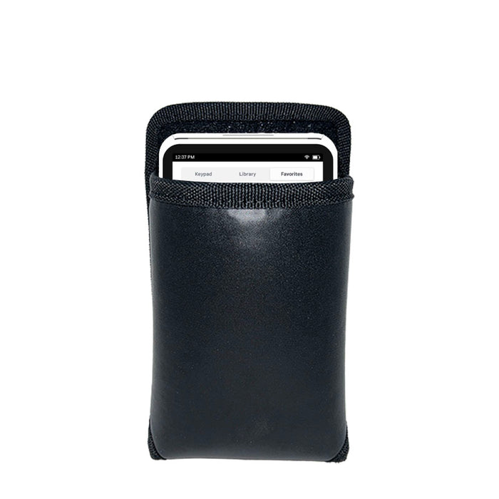 Leather Square Terminal Case with Belt Clip and Loop