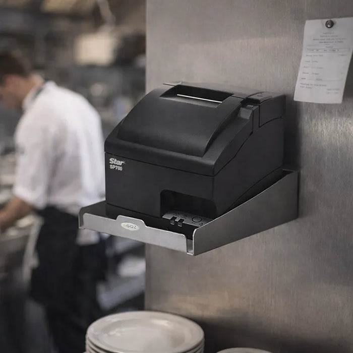 Wall Mount Shelf for Star Micronics Kitchen Receipt Printer