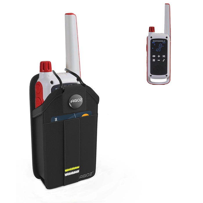 Rugged Motorola Talkabout T478 Radio Holster with Belt Clip