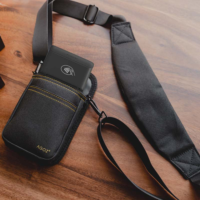 Quest QT850 POS terminal Holster with Sling/Waistbelt
