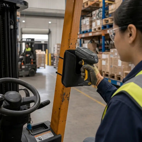 Equip Forklifts for Continuous Barcode Scanning