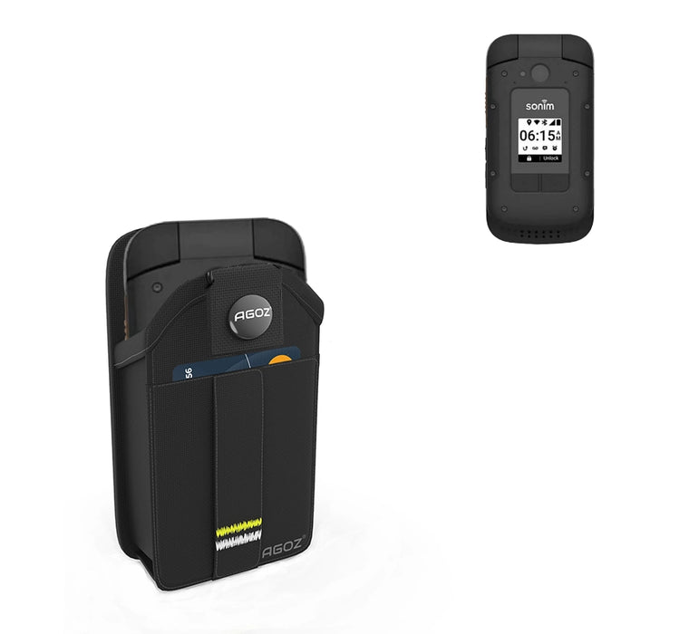 Durable Sonim XP3 Plus Case with Snap Closure