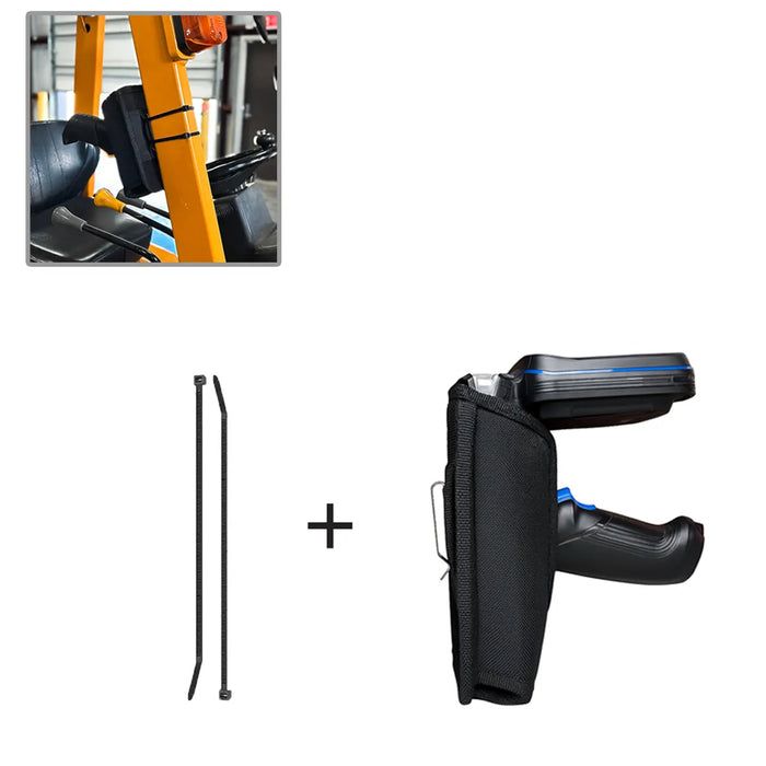 Durable Zebra TC22R RFID Scanner Holster Case with Belt Clip