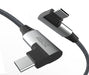 90 Degree USB-C to USB-C Cable for Macbook and iPad
