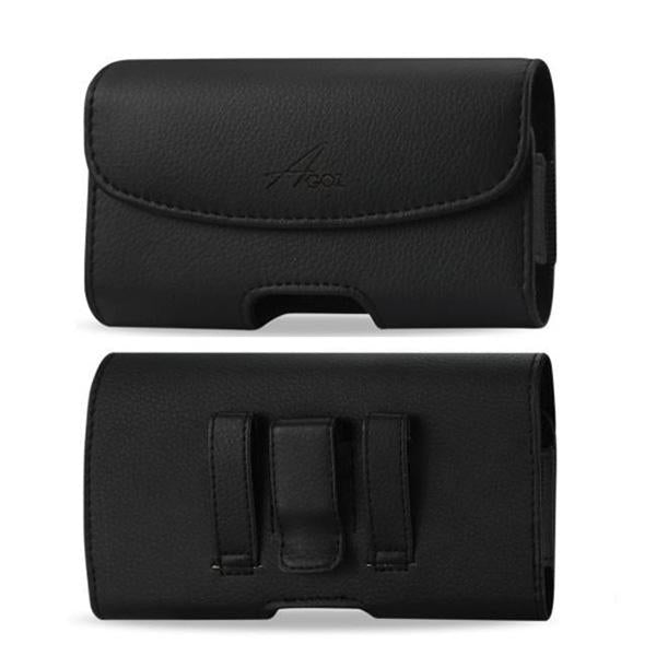 Premium Leather Case with Belt Clip for LG V40 ThinQ