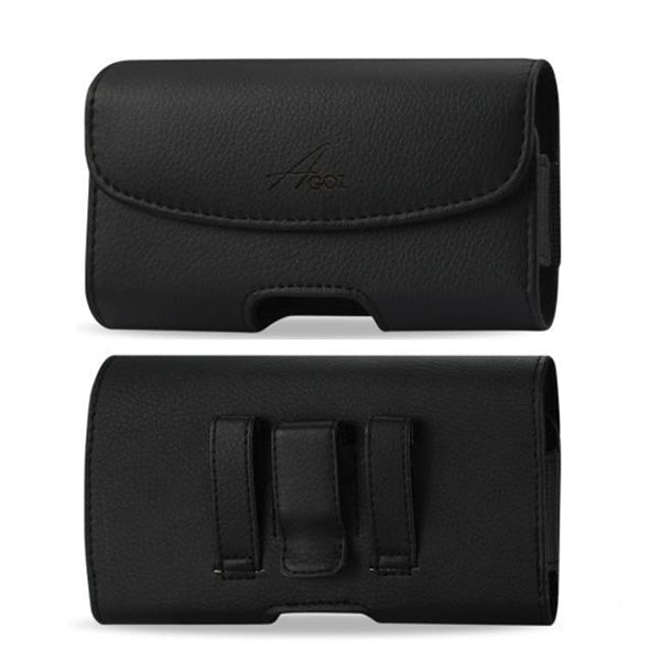 Magnetic Leather Case with Belt Clip for Samsung Galaxy A12