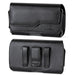 iPhone 14 Leather Holster with Belt Clip and Loop
