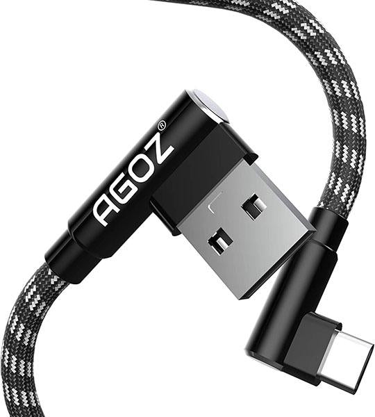 90 Degree Type-C USB Fast Charger Cable for Motorola | G9 Power/Plus