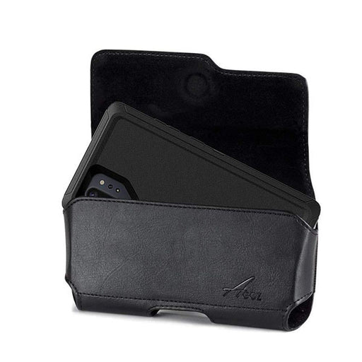 Leather Belt Clip Case for LG Aristo 5 with Magnetic Closure