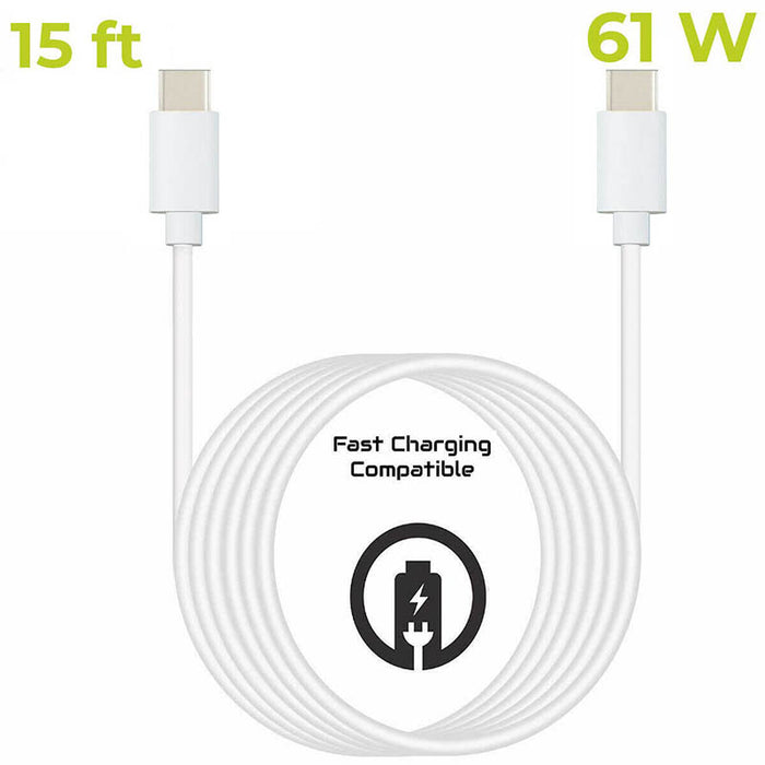 15ft USB-C to USB-C Charger for MacBook