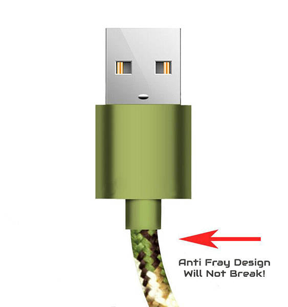Camo USB C Cable Fast Charger for  iPad Air 4th Gen(2020), iPad Pro 11 inches(2020), iPad Pro 12.9 inches(2020).