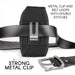 Durable Motorola Nitro Evolve Case with Metal Belt Clip