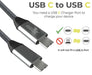 USB-C to USB-C Fast Charging Cable for Samsung