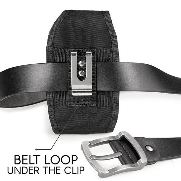 LG K31 Case Pouch with Metal Belt Clip