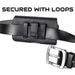 Leather Belt Clip Holster for Sonim XP7 with Magnetic Closure