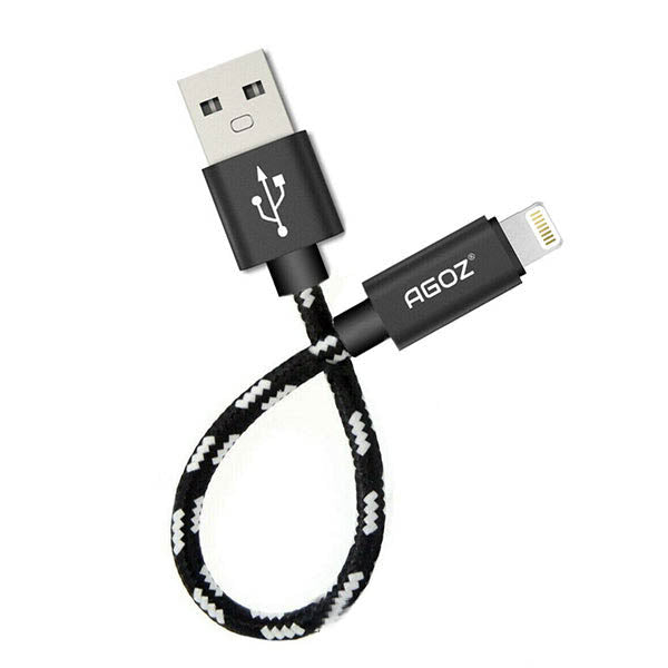 MFi Certified 6 inch USB-A to Lightning Cable