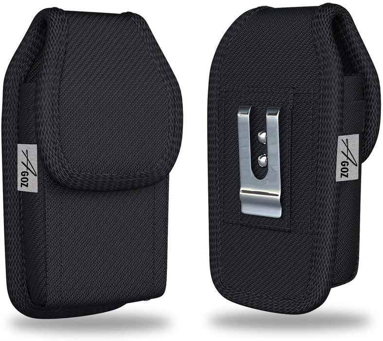 LG V50 ThinQ Canvas Case with Metal Belt Clip - AGOZTECH