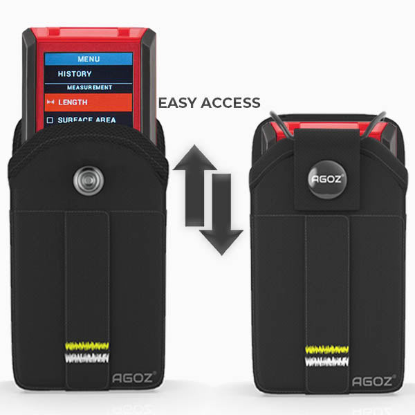 Milwaukee Laser Distance Meter Case with Snap Closure