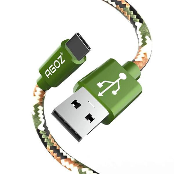 Camo USB-C Cable Fast Charger for Samsung Galaxy S22, A12, A32 5G, A42 5G, A52.