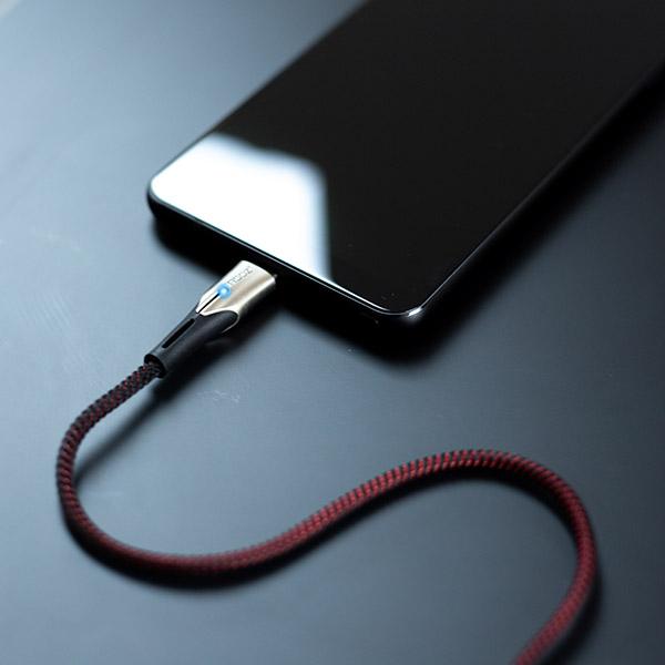 LED USB-C Fast Charger Cable for Google
